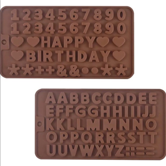 NIB Set of Food Grade Silicone Shape Molds with Spatula & Chocolate Squeeze Bags - Picture 9 of 12